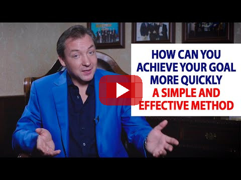 How can you achieve your goal more quickly. A simple and effective method / Roman Vasilenko